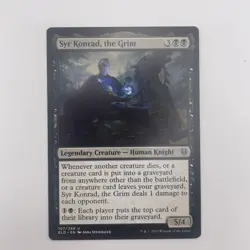 1xMTG Syr Konrad, the Grim-Throne of Eldraine-LP - Image 1
