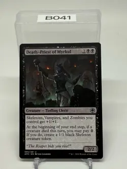1x Death-Priest of Myrkul Adventures in the Forgotten Realms MTG - Image 1