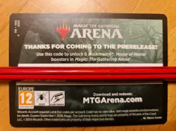 MAGIC MTG MTGA ARENA CODE PRERELEASE 6 BOOSTERS DUSKMOURN DSK Messaged - Image 1