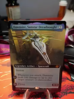 Dawnsire, Sunstar Dreadnought (Extended Art) Edge of Eternities Foil - NM #351 - Image 1