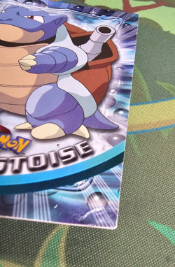 Blastoise #09 Pokemon Topps trading cards series 1, 2000 NON HOLO LP - Image 4