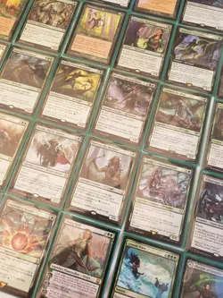 Custom Commander Deck Mono Green ELVES Marwyn the Nurturer 100 Magic cards MtG - Image 1