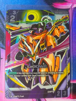 Gundam Card Game TCG - LaGOWE - R+ - GD01-050 - NM - Image 1