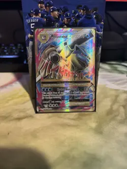 Pokemon TCG XY- Evolutions M Blastoise EX Full Art Holo Ultra Rare Card 102/108 - Image 1