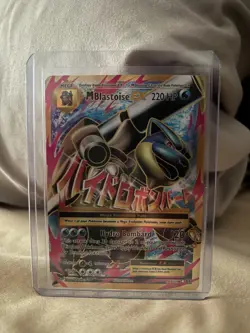 Pokemon TCG XY- Evolutions M Blastoise EX Full Art Holo Ultra Rare Card 102/108 - Image 1