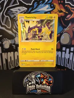 Toxtricity 107/264 Holo Rare Fusion Strike Pokemon Card NM - Image 1