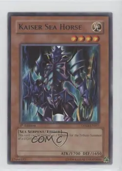 R - Kaiser Sea Horse 1st Ed. YuGiOh Seto Kaiba Duelist Pack #DPKB-EN0017 0b5 - Image 1