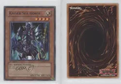 R - Kaiser Sea Horse 1st Ed. YuGiOh Seto Kaiba Duelist Pack #DPKB-EN0017 0b5 - Image 3