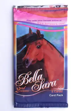 Bella Sara 2ND SERIES 5 Card Booster Pack sealed Magical Horses Game - Image 1