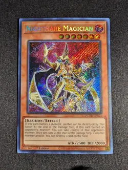 Yugioh - Nightmare Magician DUNE-EN025 1st Edition Secret Rare NM - Image 1