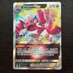Drapion VSTAR 119/196 Pokemon Lost Origin Sword & Shield Ultra Rare Holo Card NM - Image 1