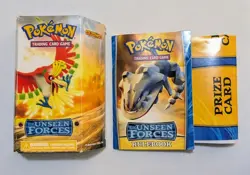 Pokemon GOLDEN SKY theme deck box with Pamphlets + playmat (No Cards, No Coin) - Image 1