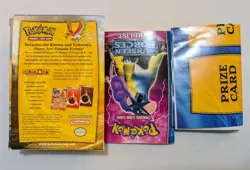 Pokemon GOLDEN SKY theme deck box with Pamphlets + playmat (No Cards, No Coin) - Image 2