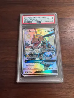 Shiny Rayquaza GX 177A/168 Alternate Art Holo Promo Card PSA 10 - Image 1