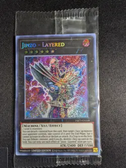 Yugioh - Jinzo - Layered DLCS-EN149 Limited Edition Secret Rare Sealed NM - B - Image 1