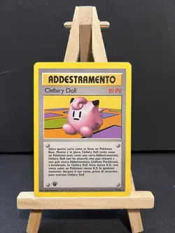 Pokemon Card Clefairy Doll Prima Edizione 70/102 ITA Set Base good - Image 1