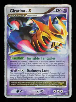 Pokemon Card Giratina lv.X DP38 Promo Holo Foil Rare Vintage HP 2009 - Image 1