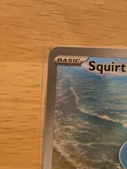 Pokemon Squirtle TCG Holo Illustration Rare Card 170/165 Scarlet and Violet 151 - Image 3
