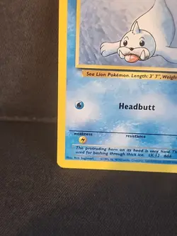 Seel 41/102 Base Set - MP Condition - Vintage Pokemon TCG Card - WOTC Era - Image 3