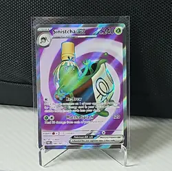 Pokemon TCG-Sinistcha EX Twilight Masquerade Card 189/167 Full Art Rare NM - Image 1