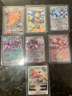 Lot Of Ultra Rare Pokemon Cards, EX, Promos And Trainer 7 Cards - Image 1