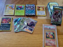 Deluxe Pokemon Mystery Pack - Slab, Booster, Pre-2000 Cards And More! - Image 1