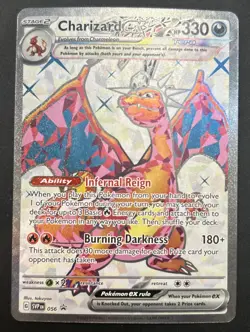 Charizard ex 056 Sv: Scarlet & Violet Promo Cards Holo NM/M Pokemon TCG - Image 1