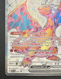 Charizard ex 056 Sv: Scarlet & Violet Promo Cards Holo NM/M Pokemon TCG - Image 5