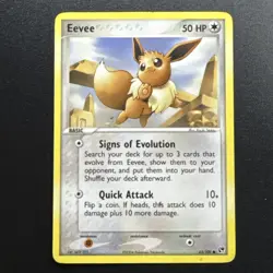 Eevee - 63/100 - Pokemon Ex Sandstorm Non-Holo Card - Image 1