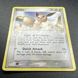 Eevee - 63/100 - Pokemon Ex Sandstorm Non-Holo Card - Image 2