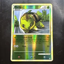 Turtwig 67/95 - Reverse Holo - 2010 Unleashed - Pokemon Card - Image 1