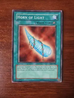 YuGiOh Magic Ruler - MRL-004 HORN OF LIGHT, Regular Common - Image 1