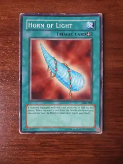 YuGiOh Magic Ruler - MRL-004 HORN OF LIGHT, Regular Common - Image 1