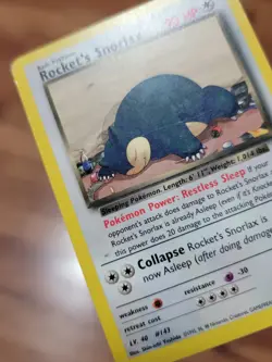 MP Rocket's Snorlax 033/132 Gym Heroes Pokemon Card - Image 2