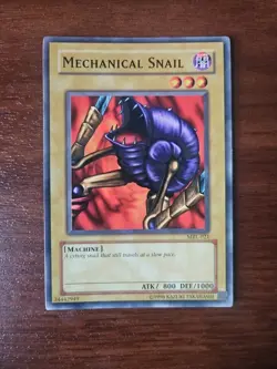 YuGiOh Magic Ruler - MRL-021 MECHANICAL SNAIL, Regular Common - Image 1