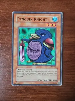 YuGiOh Magic Ruler - MRL-001 PENGUIN KNIGHT, Regular Common - Image 1