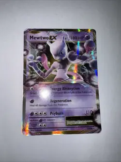 Mewtwo EX 52/108 2016 XY Evolutions Holo Ultra Rare Pokemon Card - Image 1