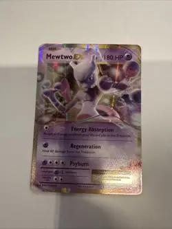 Mewtwo EX 52/108 2016 XY Evolutions Holo Ultra Rare Pokemon Card - Image 1
