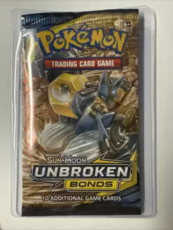 Pokemon Sun And Moon Unbroken Bonds Booster Pack Sealed NEW - Image 1