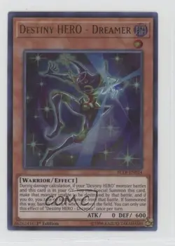 Destiny HERO - Dreamer 1st Ed. YuGiOh Battles of Legends: Light's Revenge 0s5 - Image 1
