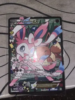 Pokemon Sylveon EX RC32 Holo Full Art Ultra Rare 2016 Generations - Image 1