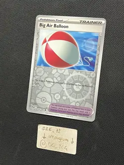 Pokemon ENGLISH - 151 - Big Air Balloon - 155/165 - Reverse Holo - M/NM - Image 4