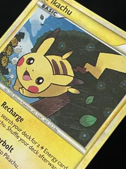 Pokemon Pikachu HGSS03 Black Star Promo NM - 1 - Image 3
