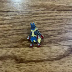 Pokemon TCG Pin- Mega Lucario 2014 - Image 2
