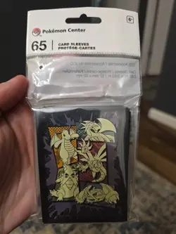 65 Powerhouse Pokemon Card Sleeves Pokemon Center Original - Image 1