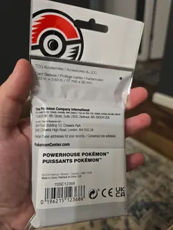 65 Powerhouse Pokemon Card Sleeves Pokemon Center Original - Image 2