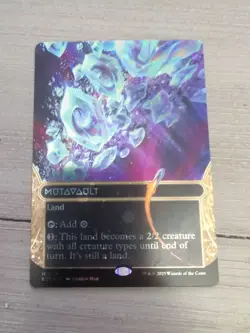 Mutavault (0118) (Borderless) (Galaxy Foil) Edge of Eternities: Stellar... - Image 1