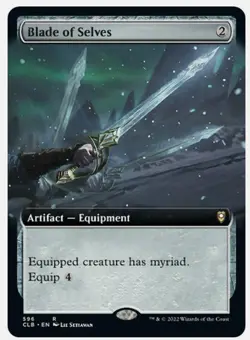 Blade of Selves (Extended Art) - Commander Legends Magic Card # 596 - Image 1