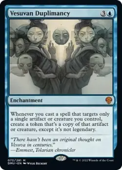 [1x] Vesuvan Duplimancy Near Mint, English Dominaria United MTG Magic commander - Image 1