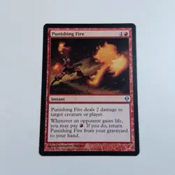 Punishing Fire Zendikar MTG NM - Image 1